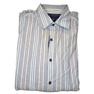 Banana Republic Striped Button-Down Shirt Size Medium